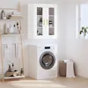Image de vidaXL Armoire murale blanc 69,5x34x90 cm828460