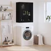 Image de vidaXL Armoire murale noir 69,5x34x90 cm828461