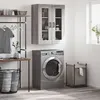 Image de vidaXL Armoire murale sonoma gris 69,5x34x90 cm