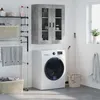 Image de vidaXL Armoire murale gris bÃ©ton 69,5x34x90 cm