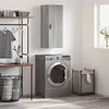 Image de vidaXL Armoire murale sonoma gris 34,5x34x90 cm828834
