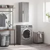 Image de vidaXL Armoire murale sonoma gris 34,5x34x90 cm828866