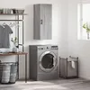 Image de vidaXL Armoire murale sonoma gris 34,5x34x90 cm