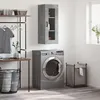 Image de vidaXL Armoire murale gris bÃ©ton 34,5x34x90 cm