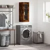 Image de Vidaxl Armoire Murale ChÃªne FumÃ© 34,5x34x90 Cm