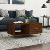 Image de vidaXL Table basse chêne marron 90x50x40 cm bois d'ingénierie829187