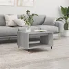 Image de vidaXL Table basse sonoma gris 60x50x40 cm bois d'ingénierie