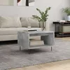 Image de vidaXL Table basse gris bÃ©ton 60x50x40 cm bois d'ingÃ©nierie