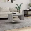 Image de vidaXL Table basse sonoma gris 60x50x40 cm bois d'ingénierie