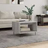 Image de vidaXL Table basse sonoma gris 60x50x40 cm bois d'ingÃ©nierie