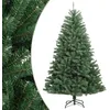 Image de vidaXL Sapin de Noël artificiel à charnières avec support vert 180 cm