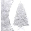 Image de vidaXL Sapin de Noël artificiel à charnières avec neige floquée PVC 120 cm356772