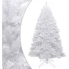 Image de vidaXL Sapin de Noël artificiel à charnières avec neige floquée 180 cm356774