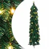Image de vidaXL Arbre de Noël artificiel pré-éclairé avec 45 LED 90 cm