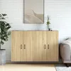 Image de vidaXL Armoires murales 2 pcs chÃªne sonoma bois d'ingÃ©nierie