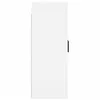 Image de vidaXL Armoires murales 2 pcs blanc bois d'ingÃ©nierie