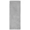 Image de vidaXL Armoires murales 2 pcs gris bÃ©ton bois d'ingÃ©nierie