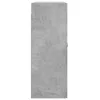 Image de vidaXL Armoires murales 2 pcs gris bÃ©ton bois d'ingÃ©nierie
