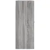 Image de vidaXL Armoires murales 2 pcs sonoma gris bois d'ingÃ©nierie