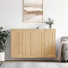 Image de vidaXL Armoires murales 2 pcs chêne sonoma bois d'ingénierie