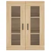 Image de Vidaxl Buffet Haut ChÃªne Sonoma 69,5x34x180 Cm Bois D'ingÃ©nierie