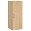 Image de Vidaxl Buffet Haut ChÃªne Sonoma 34,5x34x180 Cm Bois D'ingÃ©nierie