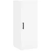 Image de vidaXL Buffet haut Blanc 34,5x34x180 cm Bois d'ingÃ©nierie
