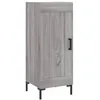 Image de vidaXL Buffet haut Sonoma gris 34,5x34x180 cm Bois d'ingÃ©nierie