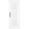 Image de vidaXL Buffet haut Blanc 34,5x34x180 cm Bois d'ingÃ©nierie