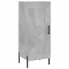 Image de vidaXL Buffet haut Gris bÃ©ton 34,5x34x180 cm Bois d'ingÃ©nierie