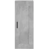 Image de vidaXL Vidaxl Buffet Haut Gris Béton 34,5x34x180 Cm Bois D'ingénierie
