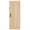 Image de Vidaxl Buffet Haut ChÃªne Sonoma 34,5x34x180 Cm Bois D'ingÃ©nierie