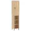Image de Buffet haut Chêne sonoma 34,5x34x180 cm Bois d'ingénierie