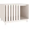 Image de vidaXL Vidaxl Niche Pour Chien Blanc 100x70x72 Cm Bois De Pin Massif