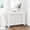 Image de vidaXL Cache-radiateur Blanc 108,5x19x84 cm Bois massif de pin822572