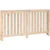 Image de Vidaxl Cache-Radiateur 153x19x84 Cm Bois Massif De Pin