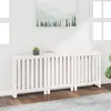 Image de vidaXL Cache-radiateur Blanc 210x21x85 cm Bois massif de pin822587