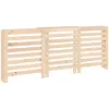 Image de Vidaxl Cache-Radiateur 210x21x85 Cm Bois Massif De Pin