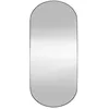 Image de vidaXL vidaXL Miroir mural 30x70 cm Verre Ovale
