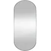 Image de vidaXL vidaXL Miroir mural 35x80 cm Verre Ovale