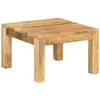 Image de vidaXL Table basse 55x55x35 cm Bois de manguier massif
