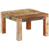 Image de vidaXL Table basse 55x55x35 cm Bois de récupération massif350322