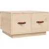 Image de vidaXL Vidaxl Table Basse 60x53x35 Cm Bois Massif De Pin