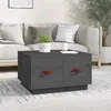 Image de vidaXL Table basse Gris 60x53x35 cm Bois massif de pin820968