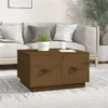 Image de vidaXL Table basse Marron miel 60x53x35 cm Bois massif de pin820969