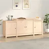 Image de vidaXL Buffet 164x37x68 cm Bois massif de pin