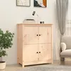 Image de vidaXL Buffet 83x41,5x100 cm Bois massif de pin821507