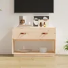 Image de vidaXL Meuble TV 90x40x60 cm Bois de pin massif821522