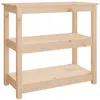 Image de vidaXL Table console 80x40x74 cm Bois massif de pin821669