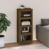 Image de vidaXL Bibliothèque Marron miel 50x35x125,5 cm Bois de pin massif821712